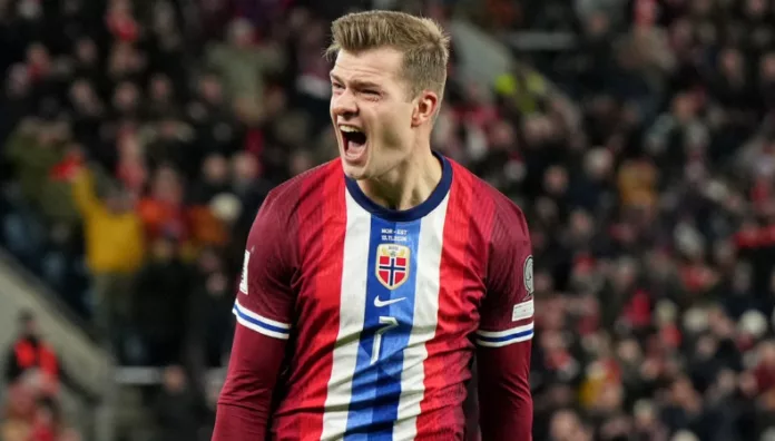 Noruega golea a Estonia y quedó a un paso del Mundial 2026 Noruega goleó en casa a la selección de Estonia y está a un punto de sellar su clasificación al Mundial 2026.