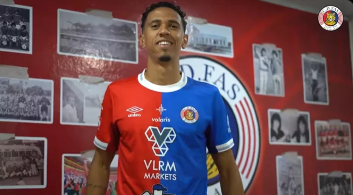 Club Deportivo FAS anunció la renovación por cuatro torneos cortos del mediocampista brasileño Yan Maciel.