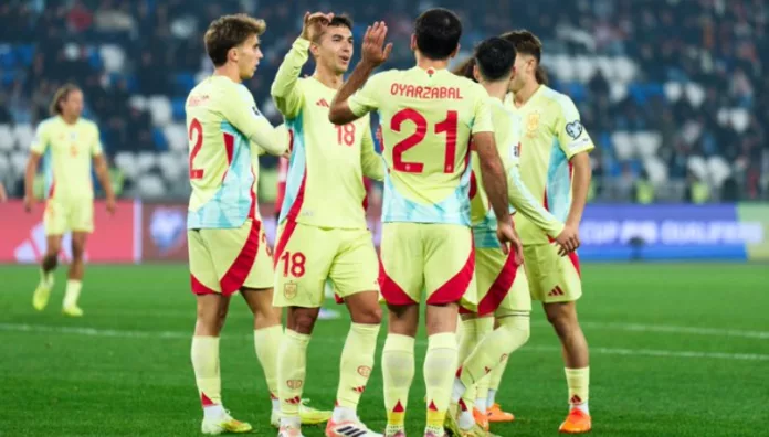 España golea a Georgia y quedó a un paso del Mundial 2026 La selección de España necesita un punto más para sellar su clasificación a la Copa Mundial de la FIFA 2026.