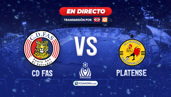 PORTADA FAS VS PLATENSE Repasa los detalles del partido de la fecha 22 del Torneo Apertura 2025 de la Liga Mayor de Fútbol entre FAS y Platense.