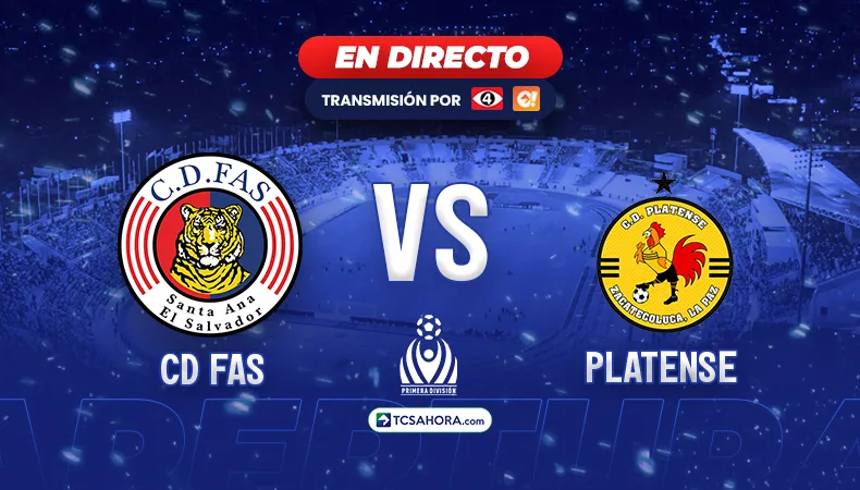 PORTADA FAS VS PLATENSE Repasa los detalles del partido de la fecha 22 del Torneo Apertura 2025 de la Liga Mayor de Fútbol entre FAS y Platense.