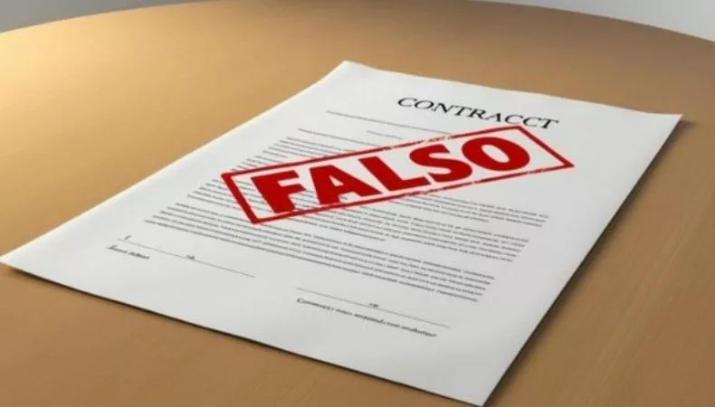 Las autoridades desarticularon, este domingo, una red vinculada a la falsificación de documentos en las que participaron notarios.