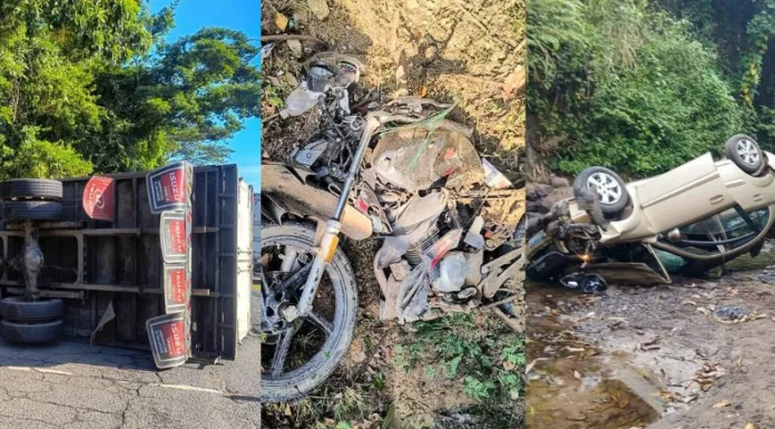 En las últimas horas se han registrado accidentes de tránsito, que han dejado al menos un fallecido y varios lesionados.