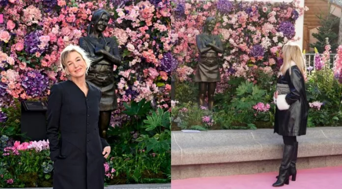 La protagonista de “El diario de Bridget Jones” fue añadida al famoso paseo cinematográfico de Leicester Square junto a Harry Potter, Mary Poppins y Batman.