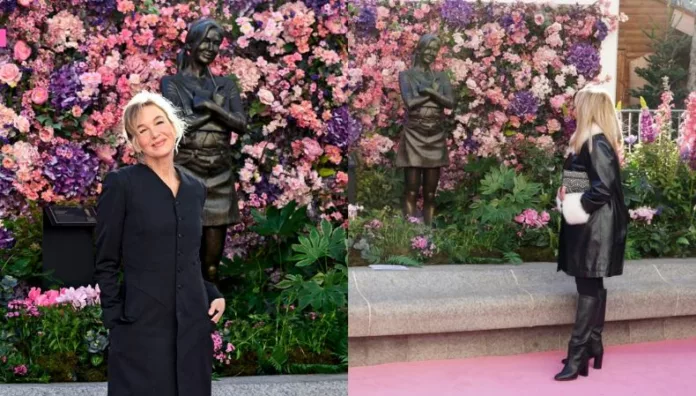 Bridget Jones ¡ya tiene su propia estatua en Londres! La protagonista de “El diario de Bridget Jones” fue añadida al famoso paseo cinematográfico de Leicester Square junto a Harry Potter, Mary Poppins y Batman.