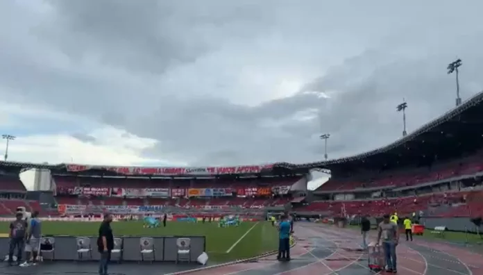 Así luce el Rommel Fernández previo al partido entre Panamá y El Salvador El Salvador cierra la ronda final de la Eliminatorias Mundialistas en el Rommel Fernández ante la selección de Panamá.