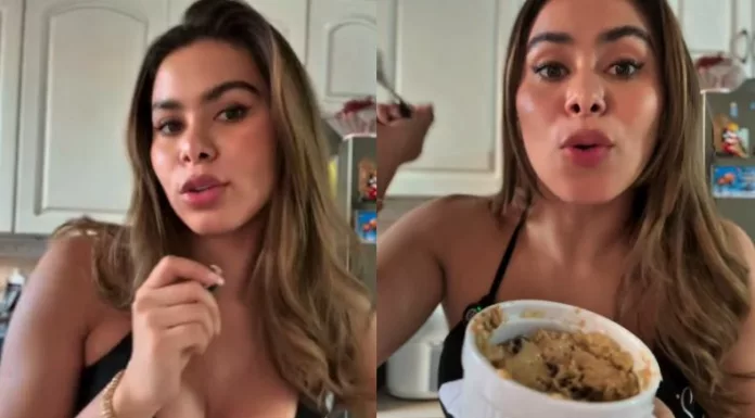 La conductora de “Llévatelo” se metió a la cocina, encendió la cámara y mostró cómo armó un snack saludable para la media tarde, usando pocos ingredientes.