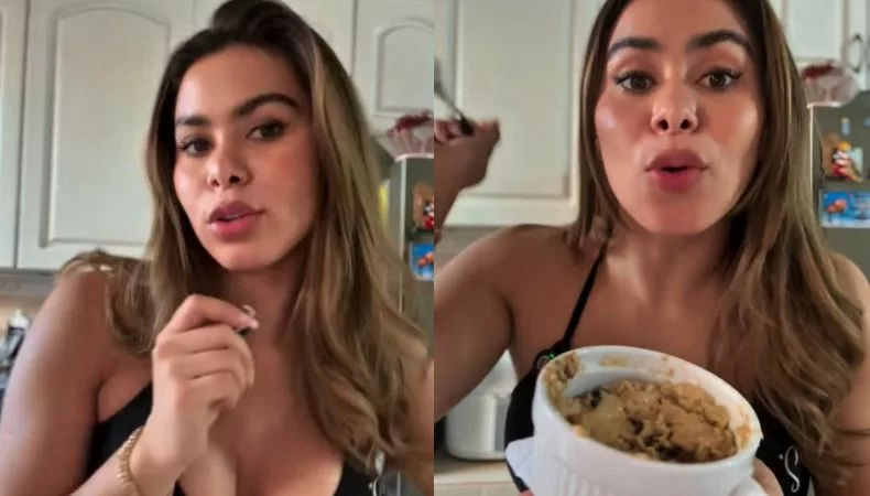 La conductora de “Llévatelo” se metió a la cocina, encendió la cámara y mostró cómo armó un snack saludable para la media tarde, usando pocos ingredientes.