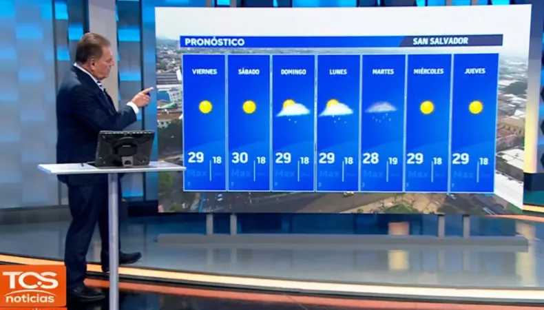 No se esperan lluvias significativas. Predominarán cielos despejados, temperaturas elevadas, pero fresco por la noche y madrugada.