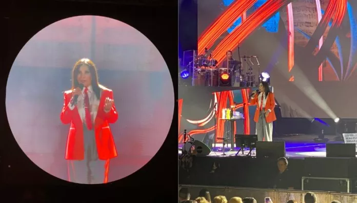¡A todo pulmón! Así cantaron junto a Ana Gabriel en su noche de “Claro de Luna Tour”