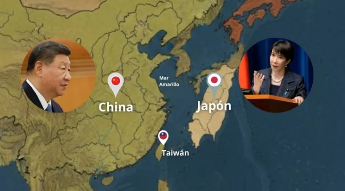 La primera ministra japonesa afirma que si China ataca a Taiwán, Japón estaría amenazado y tendría que usar sus fuerzas para defender a la isla.