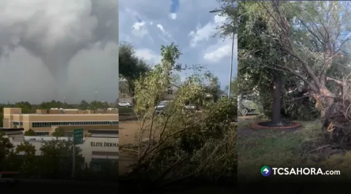 Un tornado que cruzó áreas residenciales al norte de Houston dañó más de 100 hogares, arrancó techos, derribó árboles y líneas eléctricas.
