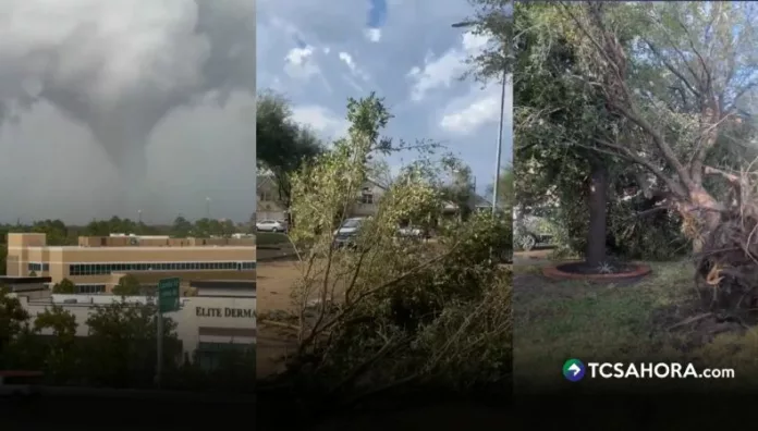 Más de 100 viviendas dañadas tras el paso de un tornado en Texas Un tornado que cruzó áreas residenciales al norte de Houston dañó más de 100 hogares, arrancó techos, derribó árboles y líneas eléctricas.