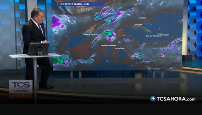 Vientos Nortes ingresan hoy por la noche o mañana a El Salvador Vientos Nortes podrían permanecer en el país de 24 a 36 horas. Para la semana se visualizan cielos despejados, con alguna lluvia esporádica.