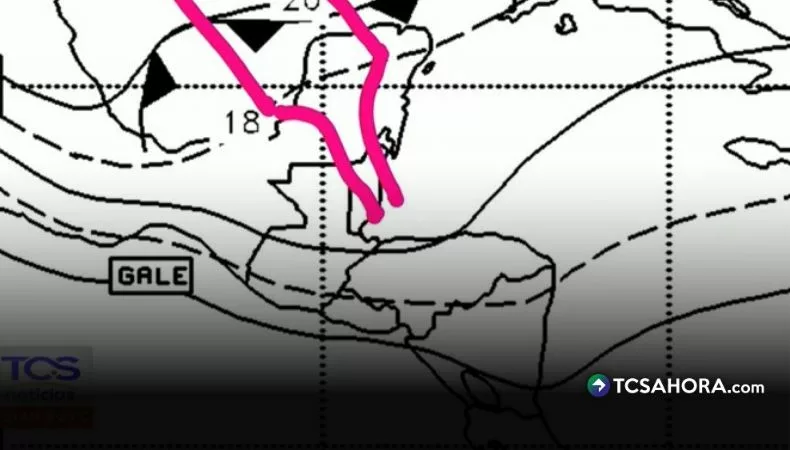 Ingresan Vientos Nortes al país y podría tenerse ráfagas de 60 km/h