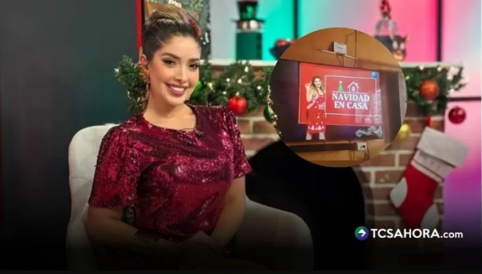Larissa Graniello celebra el apoyo de la audiencia a “Navidad en Casa” La conductora compartió la imagen que una televidente le envió mientras veía el nuevo programa de Canal 2. Con ese gesto, Larissa agradeció el recibimiento del público.
