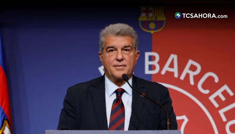 Joan Laporta, respondió a Florentino Pérez, presidente del Real Madrid, luego de los ataques por el 