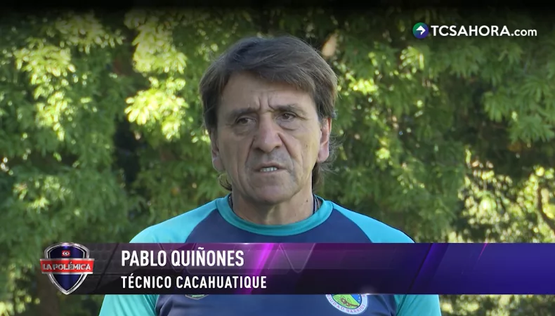 El técnico de Cacahuatique, Pablo Quiñones, habló en La Polémica previo al encuentro de vuelta de los cuartos de final ante FAS.