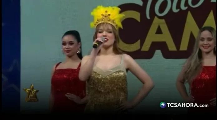 En la final de “Yo me llamo El Salvador”, la imitadora paraguaya de “Taylor Swift” no solo evaluó como jurado invitada, también subió al escenario para deleitar con su talento.