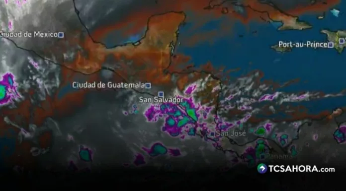 Las lluvias podrían tenerse a finales de la tarde y durante la noche, en diferentes zonas; incluso, en el Área Metropolitana de San Salvador.