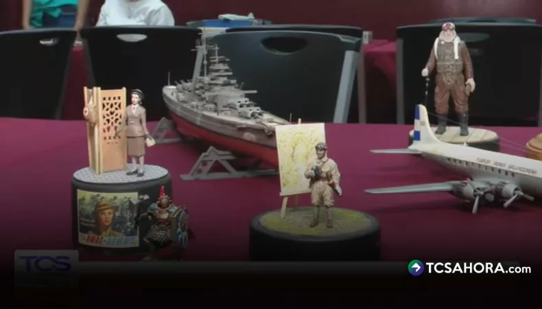 Vladimir Calderón se ha convertido en uno de los principales exponentes del modelismo a escala en El Salvador, una disciplina que combina historia, precisión y creatividad, y que hoy inspira a nuevas generaciones