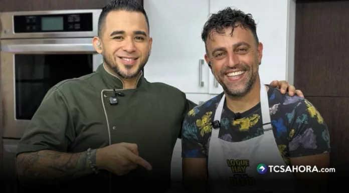 El exfutbolista argentino pasó de los análisis deportivos al reto culinario del programa de Canal 6, “Lo que hay en la refri”.