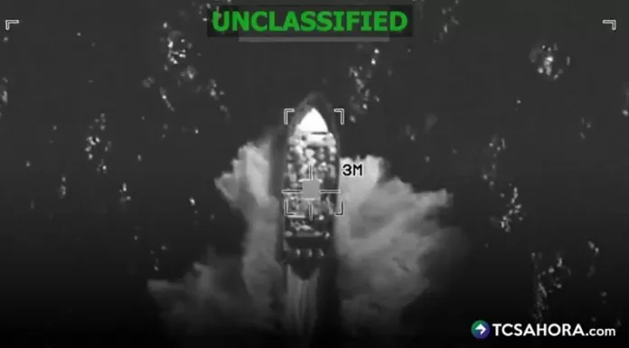 Estados Unidos ejecutó este jueves la destrucción de una lancha vinculada al tráfico de drogas en el Pacífico Oriental.