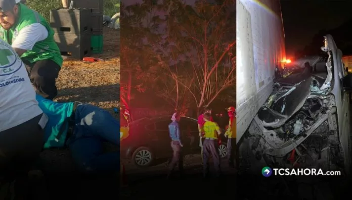 Al menos seis lesionados en accidentes de tránsito En las últimas horas se han registrado varios accidentes de tránsito, uno de ellos ocurrió en San Rafael Obrajuelo en La Paz Este.