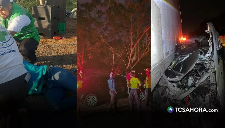 Al menos seis lesionados en accidentes de tránsito