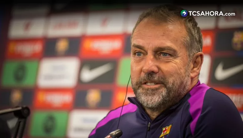 Hansi Flick ve positivo el funcionamiento del Barcelona Hansi Flick habló luego de la victoria por goleada del Barcelona en su visita al Real Betis en el campeonato español.