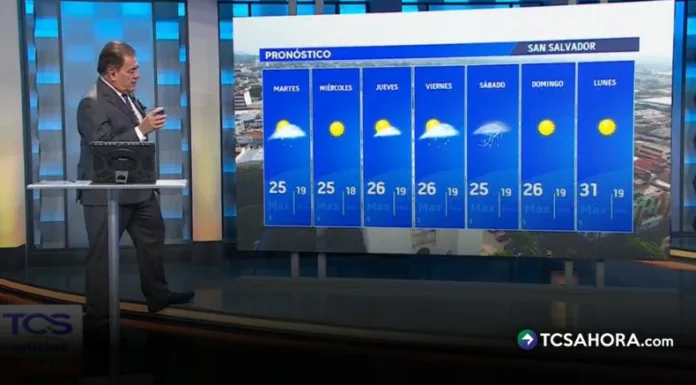 Hoy y mañana seguirá incidiendo el remanente de humedad que hay en el área centroamericana, por lo que continuaremos con lluvias.