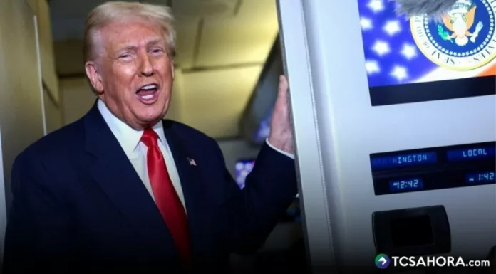 El presidente Donald Trump acusó a México de incumplir con el tratado de aguas y amenazó con imponer más aranceles.