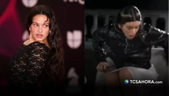 Una cucaracha hizo correr a Rosalía La artista estaba hablando de su nuevo álbum “Lux” cuando una cucaracha cambió por completo el ambiente.