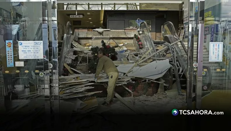 Japón: Al menos 50 heridos tras sismo de magnitud 7.6