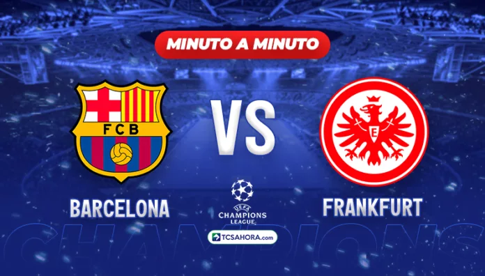PORTADA BARCELONA VS FRANKFURT Barcelona y Eintracht Frankfurt miden fuerzas en Camp Nou por la quinta jornada de la Champions. Repasa lo mejor del partido aquí.