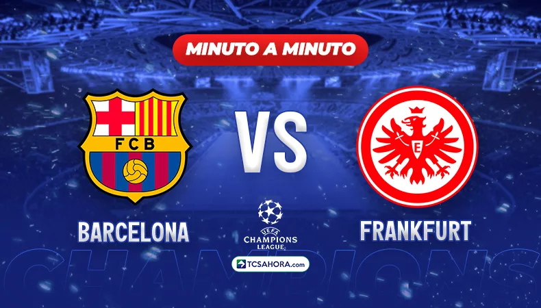 PORTADA BARCELONA VS FRANKFURT Barcelona y Eintracht Frankfurt miden fuerzas en Camp Nou por la quinta jornada de la Champions. Repasa lo mejor del partido aquí.