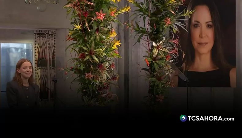 Hija de Corina Machado recibe Nobel de la Paz