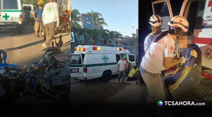 En las últimas horas se han registrado accidentes de tránsito, que han dejado al menos siete personas lesionadas.