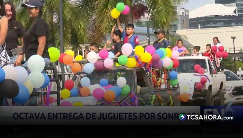 La octava entrega de “Juguetes por Sonrisas” dejó miles de risas en La Libertad