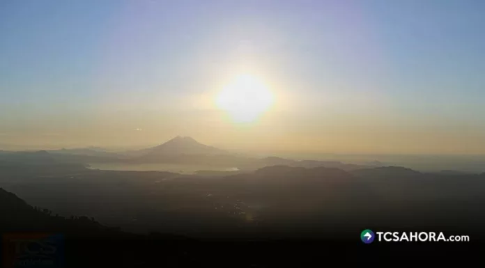 El experto en clima en TCS dijo que el panorama para los próximos días es cielos despejados, sin vientos ni lluvia.
