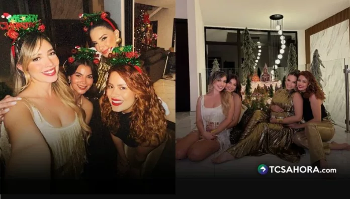 ¡Así celebraron la Navidad Larissa Graniello y sus amigas! La conductora de “Viva la Mañana” reunió a Alba Delgado, Irene Castillo y Ale Costa para una cena navideña que terminó en música, risas y muchos recuerdos.