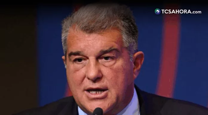 Joan Laporta, declaró como testigo este viernes por el 