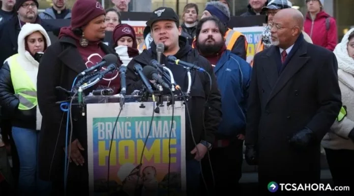 Kilmar Ábrego García habló ante los medios y prometió seguir luchando contra las injusticias que ha enfrentado.