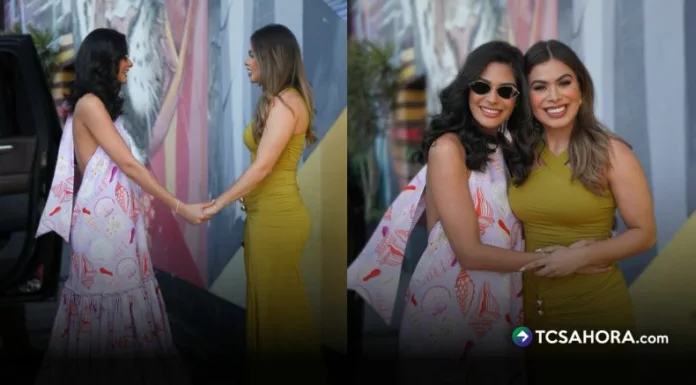 El primer encuentro entre Linda Sibrián y Sheynnis Palacios quedó registrado en una serie de fotografías compartidas en redes sociales, acompañadas por un mensaje.