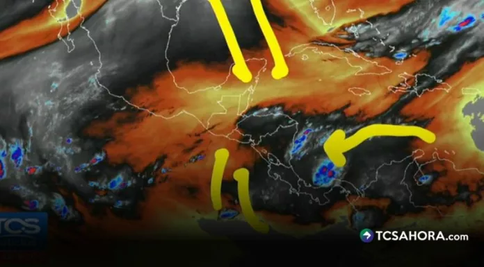 Pese a la presencia de vientos en El Salvador, no se descartan lluvias durante la tarde y la noche, en zonas muy puntuales del territorio.