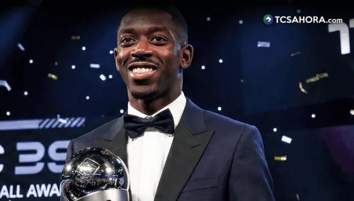 Ousmane Dembélé ganador de el The Best 2025 El delantero francés del PSG, Ousmane Dembélé fue elegido este martes por la FIFA como el ganador de el The Best 2025.