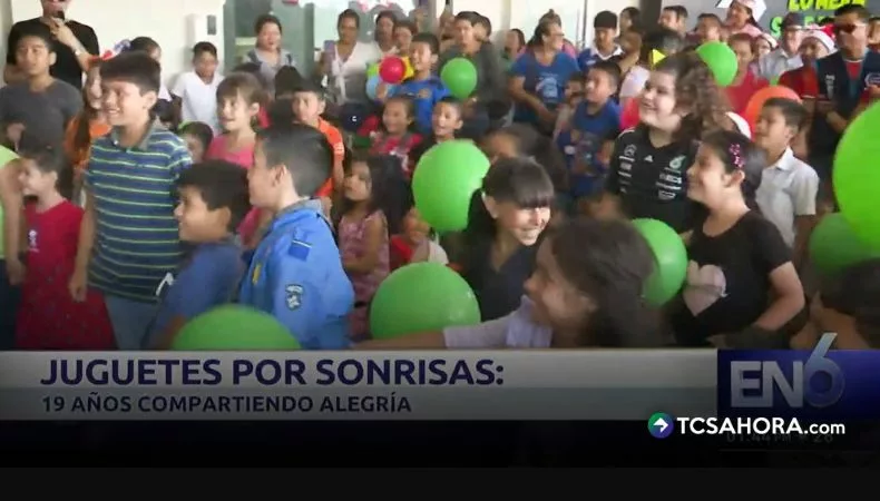 “Juguetes por Sonrisas” beneficia a 4,146 niños y niñas de San Salvador