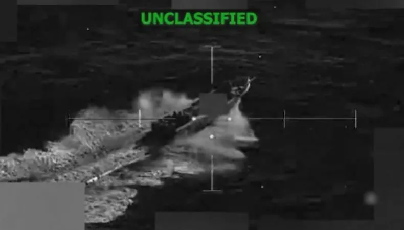 EE. UU. lanza ataque contra narcolancha en el Pacífico Oriental