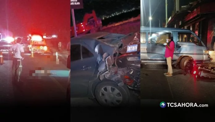 Al menos un fallecido y cinco lesionados en accidentes de las últimas horas Un hombre murió tras ser atropellado en el kilómetro 24 de la carretera Troncal del Norte, en el distrito de Guazapa, San Salvador Norte.