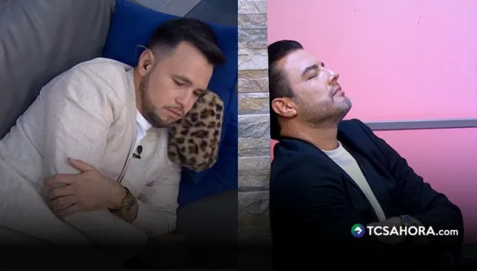 Mario y Henry cayeron en los brazos de Morfeo! Mientras tres conductoras se adueñaban del set, Mario Sibrián y Henry Urbina hicieron lo impensado durante la transmisión.